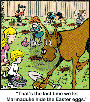 Marmaduke on Monday April 17, 2017 Comic Strip
