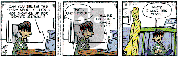La Cucaracha on Wednesday April 28, 2021 Comic Strip