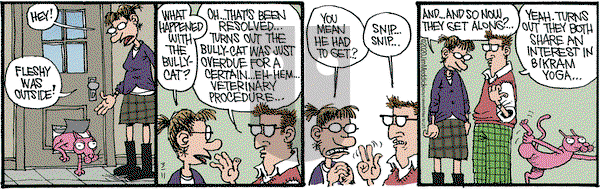 Monty on Wednesday March 11, 2020 Comic Strip