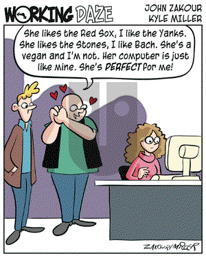 Working Daze on Friday November 19, 2004 Comic Strip