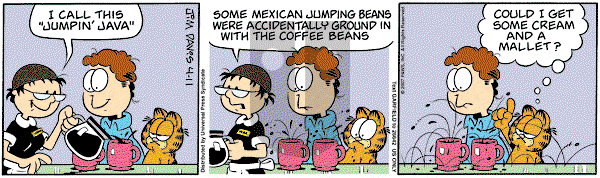 Garfield on Wednesday April 11, 2007 Comic Strip