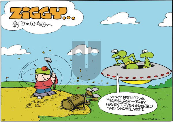 Ziggy on Sunday April 28, 2013 Comic Strip