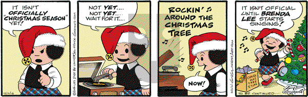 Nancy on Monday December 12, 2016 Comic Strip