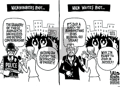 Lalo Alcaraz on Wednesday February 27, 2002 Comic Strip
