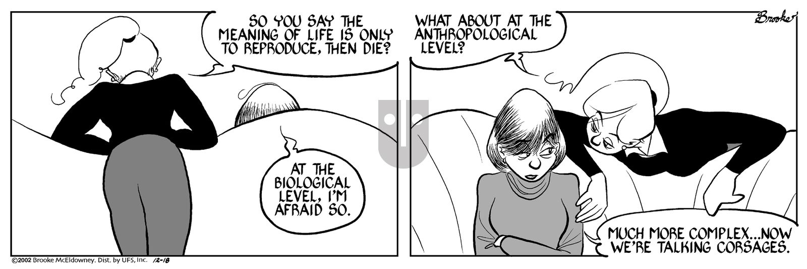 9 Chickweed Lane - Wednesday December 18, 2002 Comic Strip