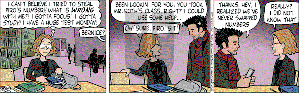 Luann on Saturday April 8, 2017 Comic Strip