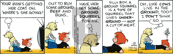 Red and Rover on Friday October 9, 2020 Comic Strip