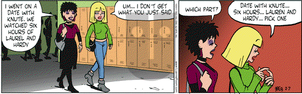 Luann on Monday February 7, 2011 Comic Strip