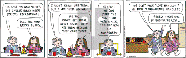 Cathy Classics - Thursday January 1, 2009 Comic Strip