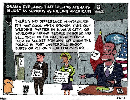 Ted Rall - Friday March 16, 2012 Comic Strip