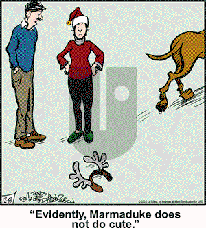 Marmaduke on Monday December 8, 2025 Comic Strip