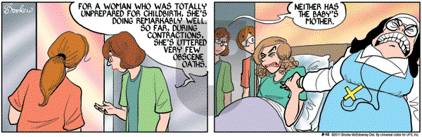 9 Chickweed Lane on Friday August 12, 2011 Comic Strip