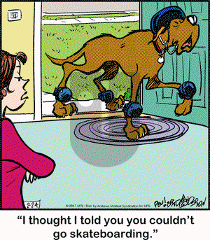 Marmaduke on Friday February 24, 2017 Comic Strip