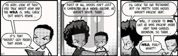 The Boondocks on Wednesday January 9, 2008 Comic Strip