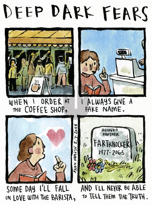 Deep Dark Fears on Monday June 26, 2023 Comic Strip