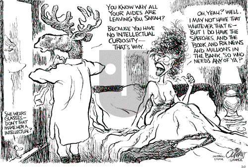 Pat Oliphant on Tuesday March 2, 2010 Comic Strip