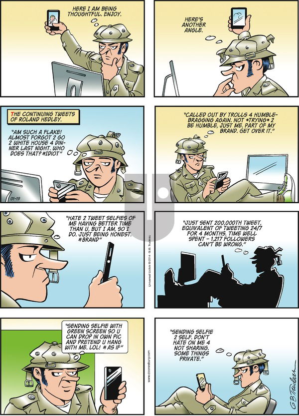 Doonesbury on Sunday January 19, 2014 Comic Strip