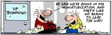 Frank and Ernest on Thursday August 3, 2000 Comic Strip
