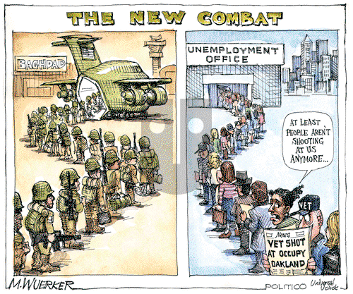 Matt Wuerker on Wednesday November 9, 2011 Comic Strip