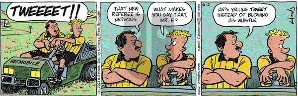 Cleats on Monday June 2, 2003 Comic Strip