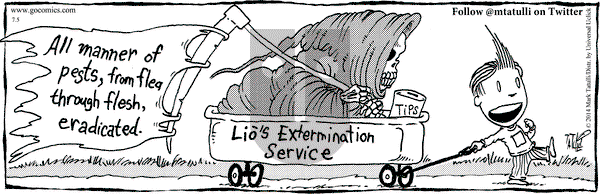 Lio on Saturday July 5, 2014 Comic Strip