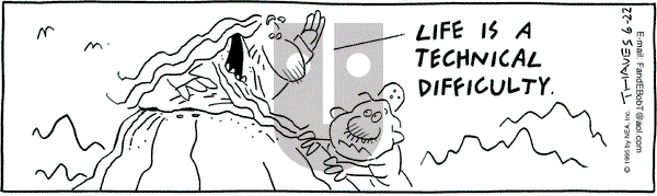 Frank and Ernest on Thursday June 22, 1995 Comic Strip