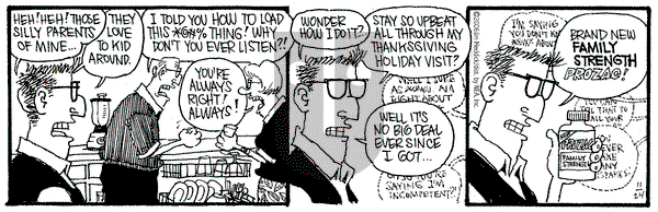 Monty on Friday November 24, 2006 Comic Strip