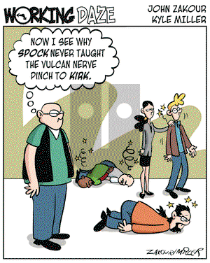 Working Daze on Thursday October 5, 2006 Comic Strip