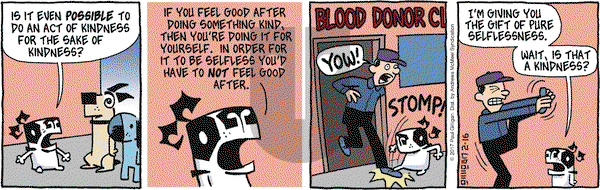 Pooch Cafe on Thursday February 16, 2017 Comic Strip