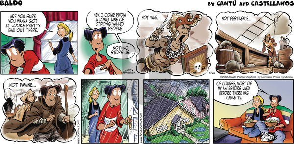 Baldo on Sunday May 22, 2005 Comic Strip