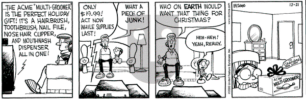 Grand Avenue on Thursday December 21, 2000 Comic Strip