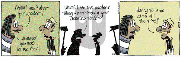 The Knight Life on Saturday February 4, 2012 Comic Strip