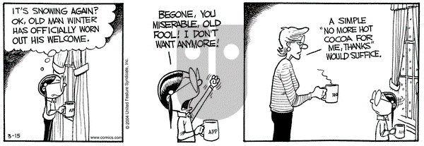 Grand Avenue on Monday March 15, 2004 Comic Strip