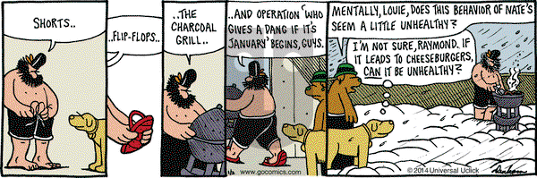 Overboard on Thursday January 2, 2014 Comic Strip