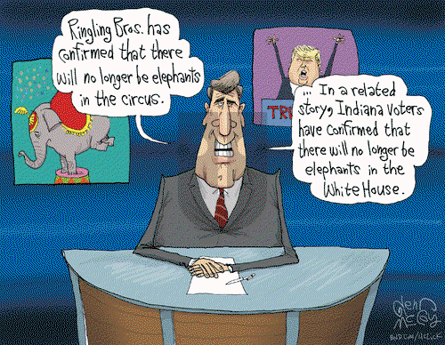 Glenn McCoy on Wednesday May 4, 2016 Comic Strip