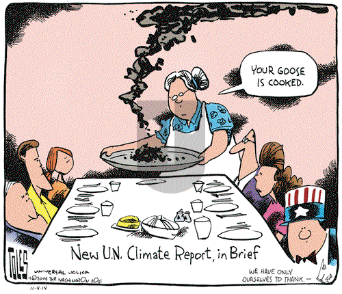 Tom Toles on Tuesday November 4, 2014 Comic Strip