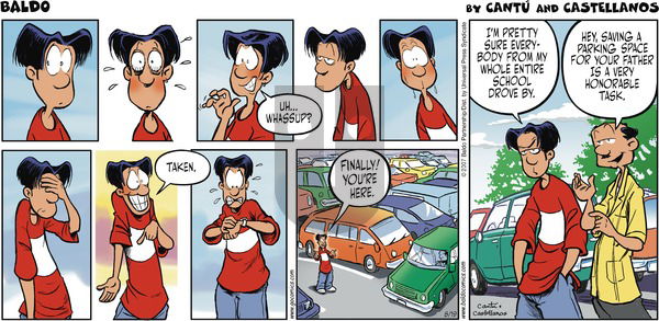 Baldo on Sunday August 19, 2007 Comic Strip