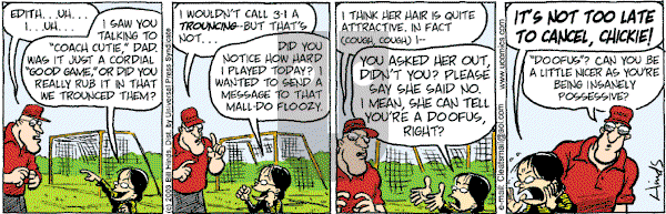 Cleats - Saturday April 26, 2003 Comic Strip