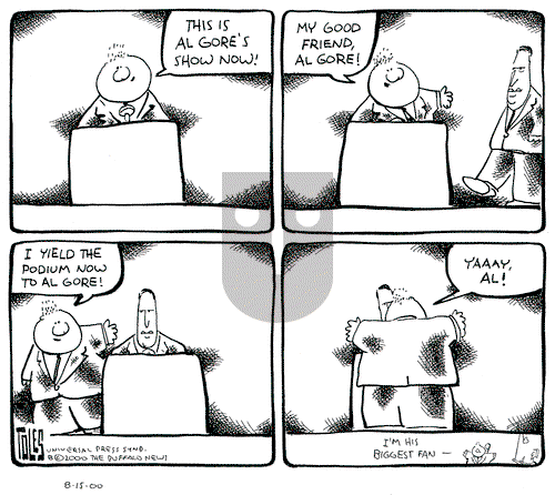 Tom Toles on Tuesday August 15, 2000 Comic Strip