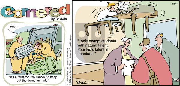 Cornered - Sunday September 29, 2002 Comic Strip