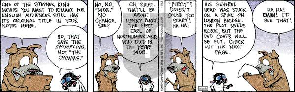 Get Fuzzy on Friday November 12, 2010 Comic Strip