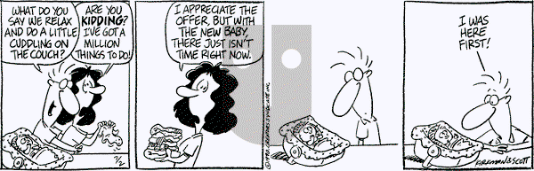 Baby Blues on Monday July 2, 1990 Comic Strip