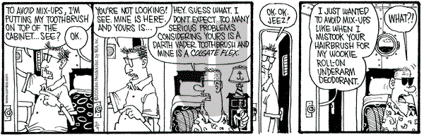Monty on Friday March 3, 2006 Comic Strip
