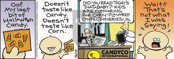 Thatababy on Monday November 12, 2018 Comic Strip