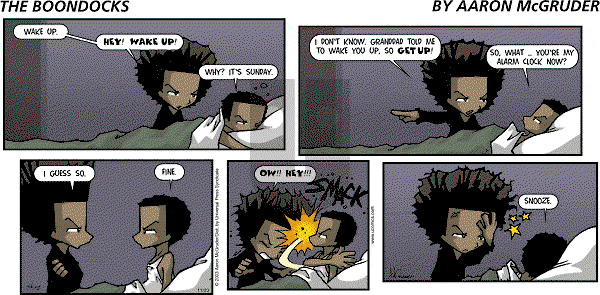 The Boondocks on Sunday June 26, 2011 Comic Strip