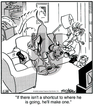 Marmaduke on Tuesday January 28, 2003 Comic Strip