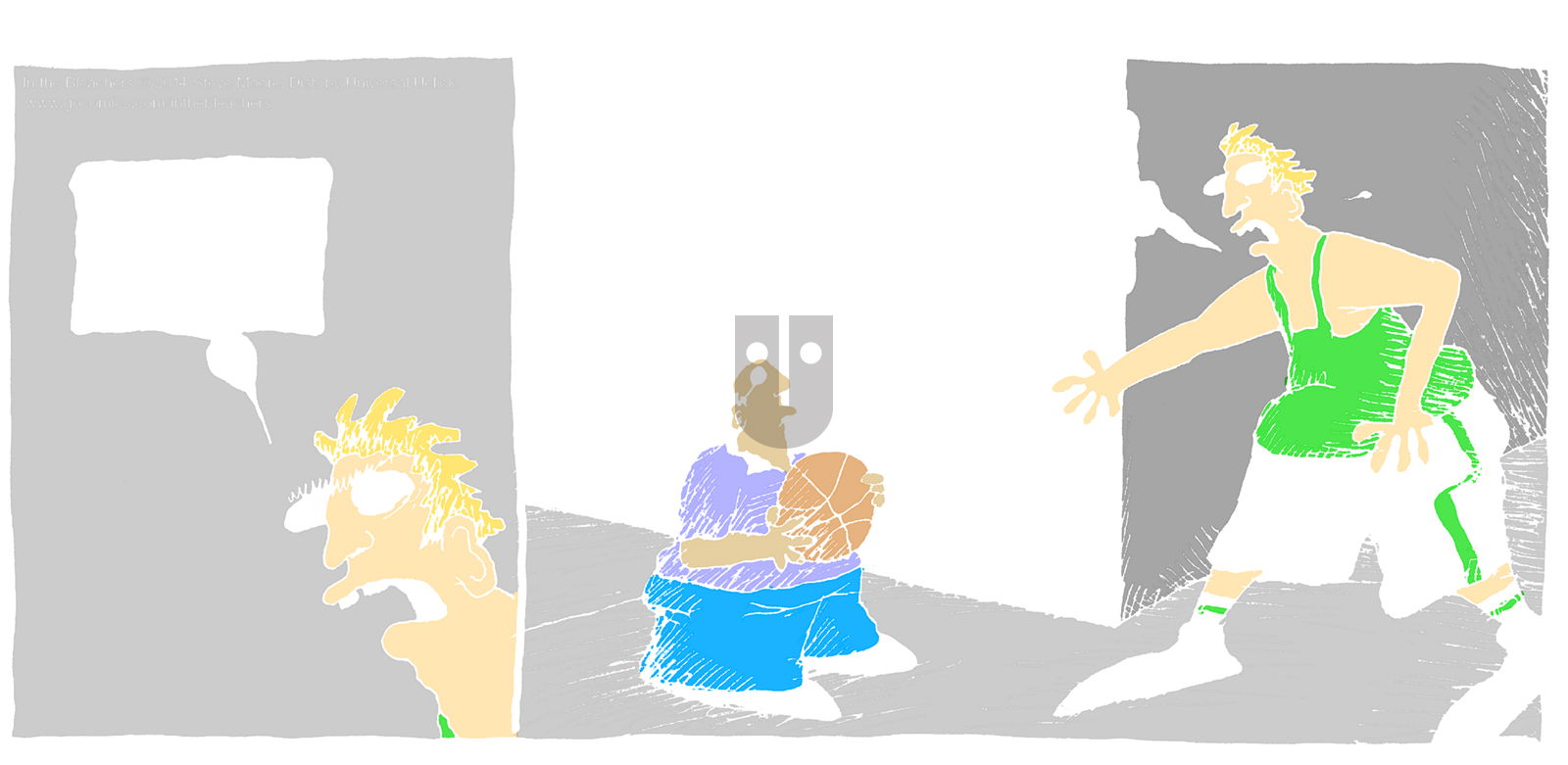 In the Bleachers on Sunday March 9, 2014 Comic Strip