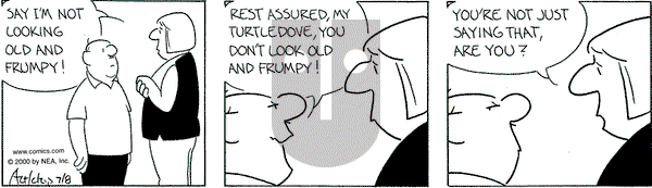 The Born Loser on Saturday July 8, 2000 Comic Strip
