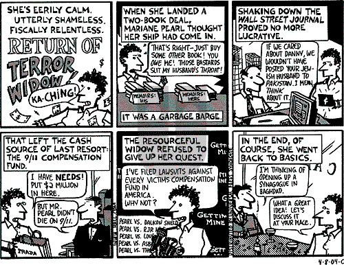 Ted Rall on Monday April 12, 2004 Comic Strip
