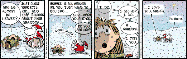 DeFlocked on Tuesday December 24, 2013 Comic Strip